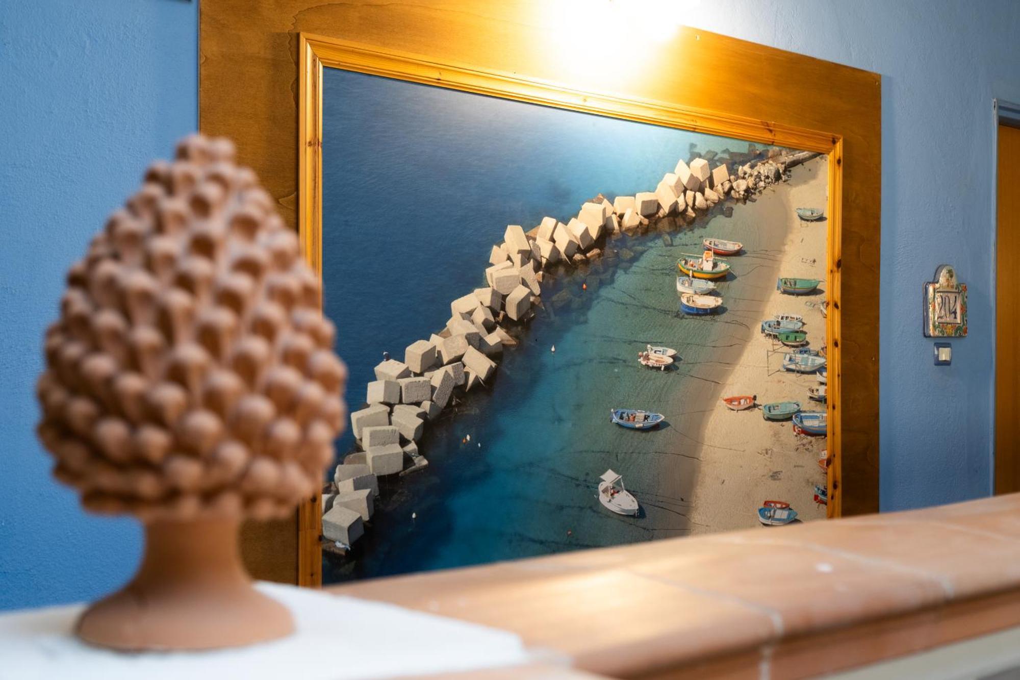 Oasi Azzurra Aparthotel เมสซีนา ภายนอก รูปภาพ